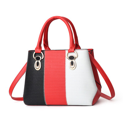 2019 summer new female bag big bag large capacity color matching fashion handbag shoulder diagonal package
2019 summer new female bag big bag large capacity color matching fashion handbag shoulder diagonal package