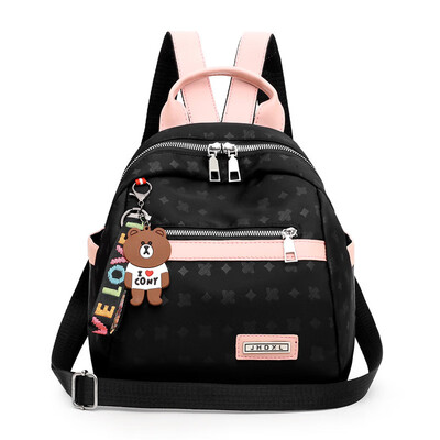 Womens Bag Womens Shoulder Bag Korean Version Fashion Three-Purpose Bag Oxford Canvas Mini Backpack Tide
Womens Bag Womens Shoulder Bag Korean Version Fashion Three-Purpose Bag Oxford Canvas Mini Backpack Tide