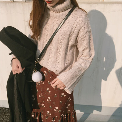 2019 Women Sweater casual solid turtleneck female pullover flare sleeve warm soft spring autumn winter knitted
2019 Women Sweater casual solid turtleneck female pullover flare sleeve warm soft spring autumn winter knitted