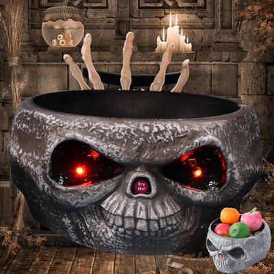 Electric Halloween Fruit Plate Skeleton Ghost Candy Organizer with Jump Skull Hand Horror Funny Halloween Decorations Props
Electric Halloween Fruit Plate Skeleton Ghost Candy Organizer with Jump Skull Hand Horror Funny Halloween Decorations Props