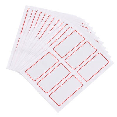 Siaonvr 12 Sheets White Price Stickers Self Adhesive Labels Blank Name Number Tags Hot
Siaonvr 12 Sheets White Price Stickers Self Adhesive Labels Blank Name Number Tags Hot