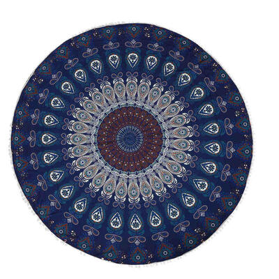 Large Microfiber Reactive Printed Round Beach Towel Serviette De Plage Toalla Playa Beach Swim Towel 150cm
Large Microfiber Reactive Printed Round Beach Towel Serviette De Plage Toalla Playa Beach Swim Towel 150cm