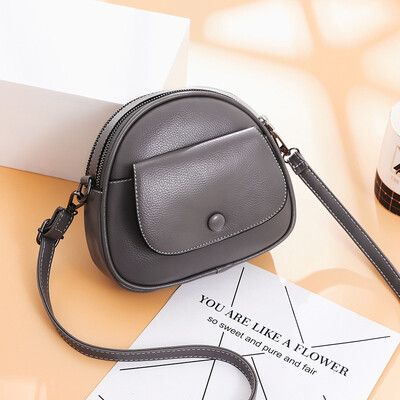 Korean version of the simple ins wind student small round bag shoulder diagonal package solid color small bag female
Korean version of the simple ins wind student small round bag shoulder diagonal package solid color small bag female