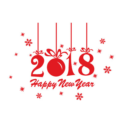 Tailored 2018 Happy New Year Merry Christmas Wall Sticker Home Shop Windows Decals Decor
Tailored 2018 Happy New Year Merry Christmas Wall Sticker Home Shop Windows Decals Decor