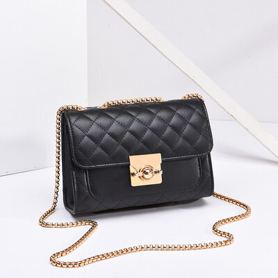 Diamond embossed small fragrance temperament female bag summer chain shoulder diagonal package Korean version of the light luxury small square package
Diamond embossed small fragrance temperament female bag summer chain shoulder diagonal package Korean version of the light luxury small square package
