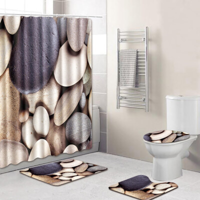 〖Follure〗4PCS Sea Style Non Slip Toilet Polyester Cover Mat Set Bathroom Shower Curtain
〖Follure〗4PCS Sea Style Non Slip Toilet Polyester Cover Mat Set Bathroom Shower Curtain