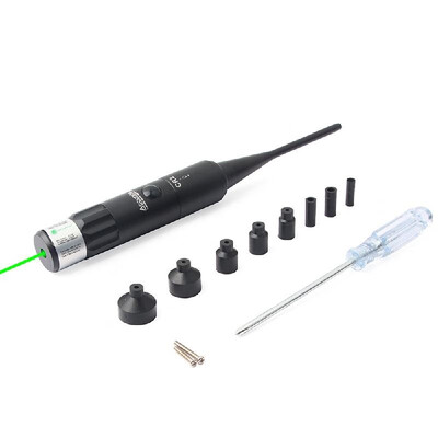 Green Dot Laser Light Bore Sighter 0177 to 050 Caliber Sighting Positioning Boresighter Kit
Green Dot Laser Light Bore Sighter 0177 to 050 Caliber Sighting Positioning Boresighter Kit