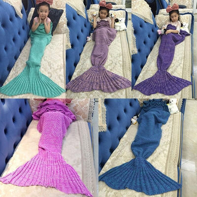 Super Soft Warm Hand-Crocheted Mermaid Tail Blanket Sofa Blanket Adult Blanket Handcrafted knit blanket with a fun&unique
Super Soft Warm Hand-Crocheted Mermaid Tail Blanket Sofa Blanket Adult Blanket Handcrafted knit blanket with a fun&unique
