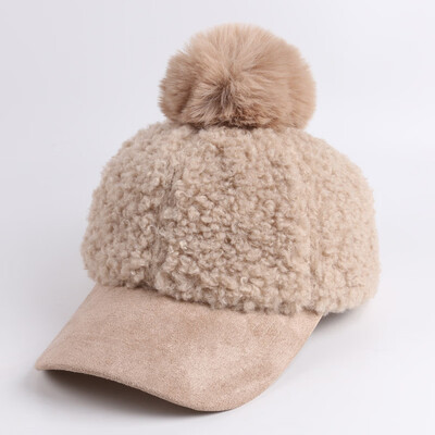 Ladies Hat FallWinter Lamb Velvet Baseball Hat Korean version of simple&stylish Cap students outdoor warm visor
Ladies Hat FallWinter Lamb Velvet Baseball Hat Korean version of simple&stylish Cap students outdoor warm visor