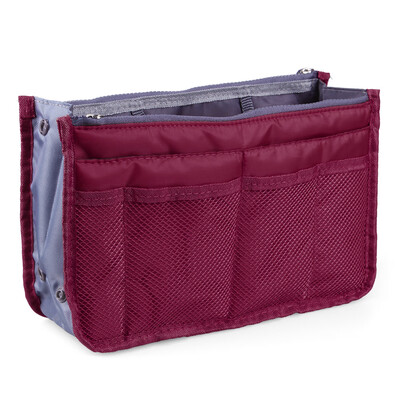 Multi-Pocket Purse Organizer Insert Bag Outdoor Travel Toiletry Cosmetic Bag Handbag Storage Pouch
Multi-Pocket Purse Organizer Insert Bag Outdoor Travel Toiletry Cosmetic Bag Handbag Storage Pouch