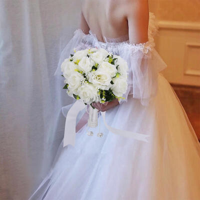 Greensen Wedding Bridal Bouquet Wedding Bride Bouquet Wedding Holding Bouquet Pearl Ribbon
Greensen Wedding Bridal Bouquet Wedding Bride Bouquet Wedding Holding Bouquet Pearl Ribbon