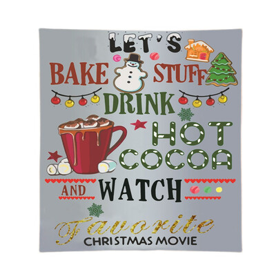 Gobestart Blanket Tapestry Christmas Blanket Flannel Fabric Sofa Bed Blanket 150x150cm
Gobestart Blanket Tapestry Christmas Blanket Flannel Fabric Sofa Bed Blanket 150x150cm