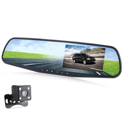 RH - A20 43 Inch Dual Lens Car DVR Recorder Full HD 1080P Loop Cycle Recording Night Vision Camera
RH - A20 43 Inch Dual Lens Car DVR Recorder Full HD 1080P Loop Cycle Recording Night Vision Camera