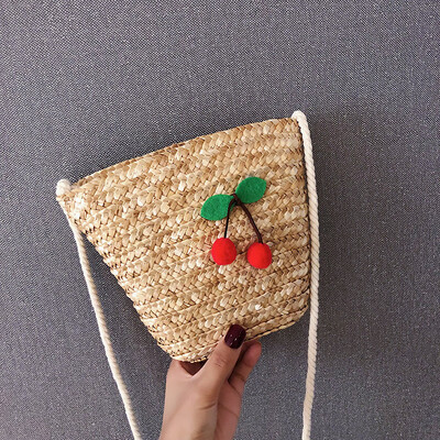 2019 summer new temperament little fairy bucket bag cute cherry straw shoulder bag fashion wild Messenger bag
2019 summer new temperament little fairy bucket bag cute cherry straw shoulder bag fashion wild Messenger bag