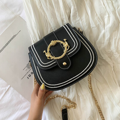 On the new baby girl 2019 tide Joker French small crowdsourcing texture western style chain messenger bag
On the new baby girl 2019 tide Joker French small crowdsourcing texture western style chain messenger bag