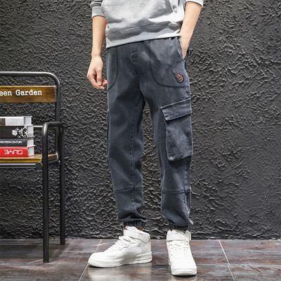 Tailored Mens New Fashion Casual Cotton Elastic Waist Multiple Pockets Loose Jeans Pants
Tailored Mens New Fashion Casual Cotton Elastic Waist Multiple Pockets Loose Jeans Pants