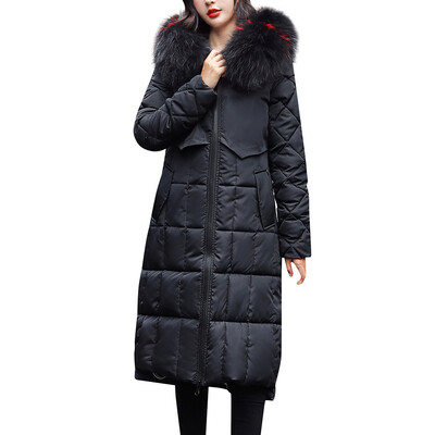 Toponeto Women Faux Fur Long Cotton-padded Jacket Reversible Outerwear Pocket Hooded Coat
Toponeto Women Faux Fur Long Cotton-padded Jacket Reversible Outerwear Pocket Hooded Coat