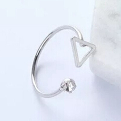 New Ring Simple Geometric Polygon Triangle Square Open Crystal Lady Wholesale Sales Ring For Women
New Ring Simple Geometric Polygon Triangle Square Open Crystal Lady Wholesale Sales Ring For Women