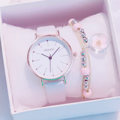 Womens Watches Waterproof Atmosphere Ultra-thin Simple Leisure Temperament Fashion Korean Womens College Style
Womens Watches Waterproof Atmosphere Ultra-thin Simple Leisure Temperament Fashion Korean Womens College Style