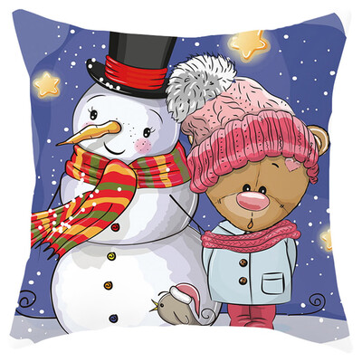 Tailored Merry Christmas Cartoon Animals Pillowcase Sofa Pad Set Home Decoration 18x18 In
Tailored Merry Christmas Cartoon Animals Pillowcase Sofa Pad Set Home Decoration 18x18 In