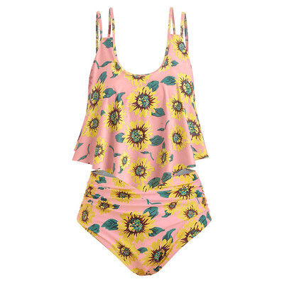 Roseonmyhand Women Two Pieces Bathing Suits Top Ruffled With High Waisted Bottom Bikini Set
Roseonmyhand Women Two Pieces Bathing Suits Top Ruffled With High Waisted Bottom Bikini Set