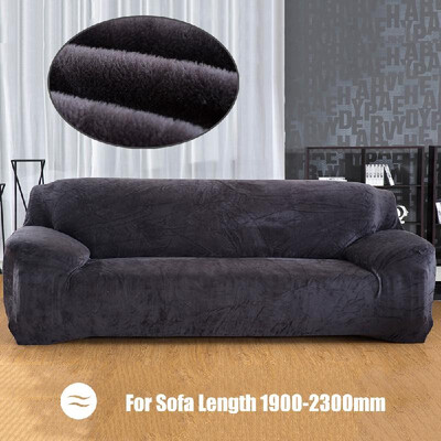 Winter Warm Sofa Cover Solid Color Plush Sofa Slipcover Full Cover All-inclusive Elastic Sofa Protector Washable
Winter Warm Sofa Cover Solid Color Plush Sofa Slipcover Full Cover All-inclusive Elastic Sofa Protector Washable