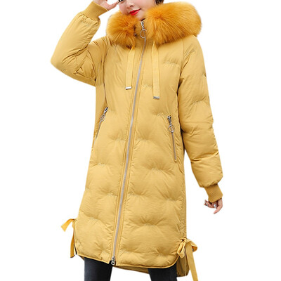 Toponeto Women Fashion Outerwear Long Cotton-padded Jackets Pocket Faux Fur Hooded Coats
Toponeto Women Fashion Outerwear Long Cotton-padded Jackets Pocket Faux Fur Hooded Coats