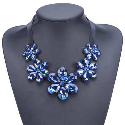 Big Dainty Acrylic Flower Pendant Necklace Black Ribbon Necklace Boho Fashion Jewelry Necklaces Pendants Choker Set 
Big Dainty Acrylic Flower Pendant Necklace Black Ribbon Necklace Boho Fashion Jewelry Necklaces Pendants Choker Set