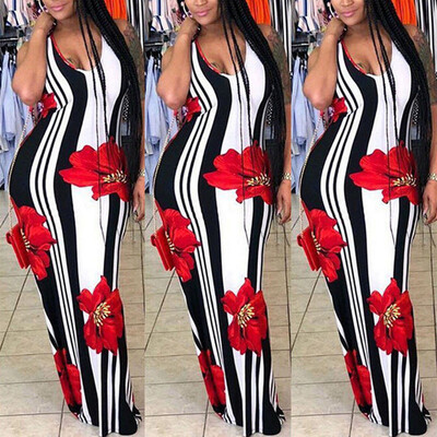 Roseonmyhand Women Ladies Sleeveless Floral Boho Party Bodycon Maxi Dress Clothing Plus Size
Roseonmyhand Women Ladies Sleeveless Floral Boho Party Bodycon Maxi Dress Clothing Plus Size