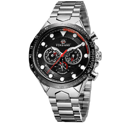 FORSINING 432 Mechanical Men Watch 10 Meter Waterproof Luxury Business Luminous Wristwatch Date Week 24 Hours Male Watch with Thre
FORSINING 432 Mechanical Men Watch 10 Meter Waterproof Luxury Business Luminous Wristwatch Date Week 24 Hours Male Watch with Thre