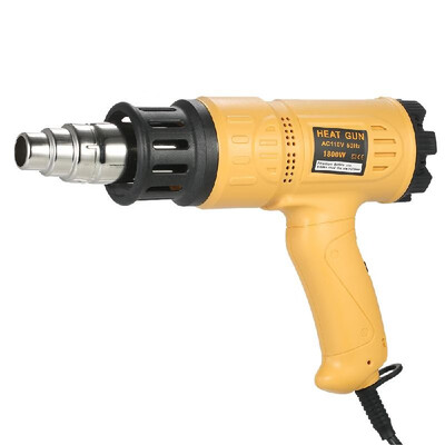 1800W Industrial Fast Heating Hot Air Gun Adjustable Temperature Speed Hot Heat Shrink Blower Tool with 4 Nozzles AC220V EU Plug
1800W Industrial Fast Heating Hot Air Gun Adjustable Temperature Speed Hot Heat Shrink Blower Tool with 4 Nozzles AC220V EU Plug