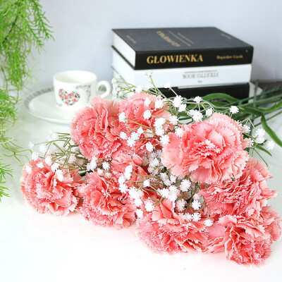 Gobestart Artificial Carnations Silk Flower Bridal Hydrangea Home MothersTeachers Day
Gobestart Artificial Carnations Silk Flower Bridal Hydrangea Home MothersTeachers Day