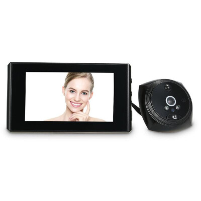 13MP Peephole Door Camera 43 Inch Color LCD Screen Monitor Video Door Viewer Door Eye Doorbell PIR Motion Detection Photo Takin
13MP Peephole Door Camera 43 Inch Color LCD Screen Monitor Video Door Viewer Door Eye Doorbell PIR Motion Detection Photo Takin