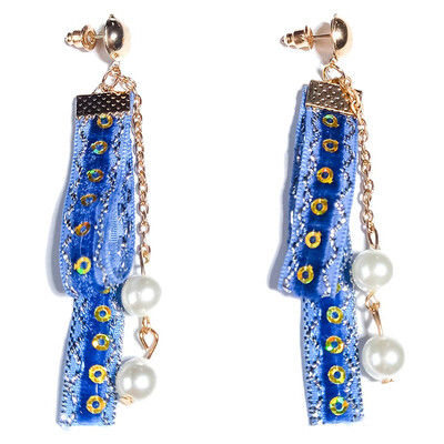 Elegant Sexy Lace Beads Long Earrings Metal Chain Strip Temperament Earings Fashion Jewelry Korean Lace Long Earrings
Elegant Sexy Lace Beads Long Earrings Metal Chain Strip Temperament Earings Fashion Jewelry Korean Lace Long Earrings