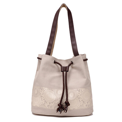 2017 Casual Shopping Handbag Fashion Women Canvas Shoulder Bag Flower Bags Big Capacity Drawstring Tote
2017 Casual Shopping Handbag Fashion Women Canvas Shoulder Bag Flower Bags Big Capacity Drawstring Tote