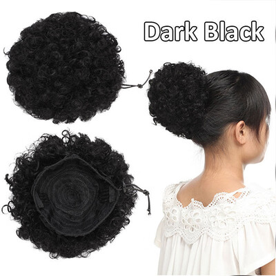 Afro Bun Extension Puff Ponytail Chignon Hairpiece With Drawstring Afro Kinky Curly Wrap Messy Updo Synthetic For Women
Afro Bun Extension Puff Ponytail Chignon Hairpiece With Drawstring Afro Kinky Curly Wrap Messy Updo Synthetic For Women