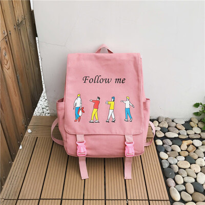 Ins schoolbag female Korean version high school backpack college students simple antique fashion Canvas Shoulder Bag
Ins schoolbag female Korean version high school backpack college students simple antique fashion Canvas Shoulder Bag