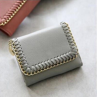 Simple Square Lady Wallet Short Paragraph Braided Lichee Pattern Small Wallet Mini Card Holder Purse
Simple Square Lady Wallet Short Paragraph Braided Lichee Pattern Small Wallet Mini Card Holder Purse