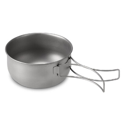 400ML Titanium Bowl Super Lightweight Camping Bowl Portable Tableware Cooking Bowl with Folding Handle
400ML Titanium Bowl Super Lightweight Camping Bowl Portable Tableware Cooking Bowl with Folding Handle