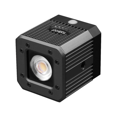 Waterproof Aluminum Alloy Cube LED Video Light 5600K Diving Fill Light Strobe Flash with 14 Inch Screw Hole for Canon Nikon Sony
Waterproof Aluminum Alloy Cube LED Video Light 5600K Diving Fill Light Strobe Flash with 14 Inch Screw Hole for Canon Nikon Sony