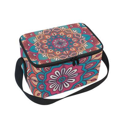 ALAZA Insulated Lunch Box Cool Vintage Pattern Lunch Bag for Men Women Portable Tote Bag Cooler Bag
ALAZA Insulated Lunch Box Cool Vintage Pattern Lunch Bag for Men Women Portable Tote Bag Cooler Bag