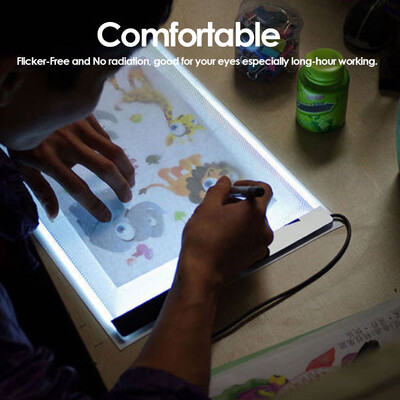 K1 LED Light Drawing Table USB Pad A4 Copy Board Copying Sketch Tracing Display Black
K1 LED Light Drawing Table USB Pad A4 Copy Board Copying Sketch Tracing Display Black