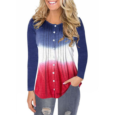 Women Autumn Fashion Concise Casual All-match Color-blocked Round Collar Long Sleeve T-shirts
Women Autumn Fashion Concise Casual All-match Color-blocked Round Collar Long Sleeve T-shirts