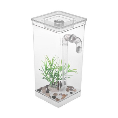 Self Cleaning Small Fish Tank Bowl Convenient Acrylic Desk Aquarium for Office Home Creative Gifts for Children
Self Cleaning Small Fish Tank Bowl Convenient Acrylic Desk Aquarium for Office Home Creative Gifts for Children