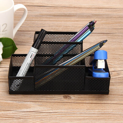Siaonvr Metal Mesh Office Pen Pencils Holder Desk Stationery Storage Organizer Box Black
Siaonvr Metal Mesh Office Pen Pencils Holder Desk Stationery Storage Organizer Box Black
