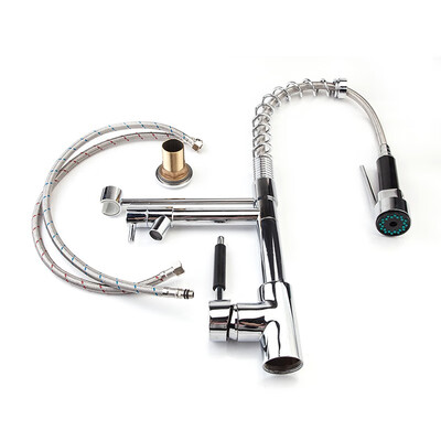 Zimtown Copper Double Handle Pull Down Sprayer Spring Kitchen Faucet Kitchen Sink Faucet 
Zimtown Copper Double Handle Pull Down Sprayer Spring Kitchen Faucet Kitchen Sink Faucet