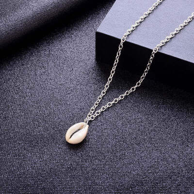 Bohemian Natural Sea Shell Cowrie Necklace For Women Choker Rope Chain Gold Shell Collar Concha Necklaces Beach Summer Jewelry
Bohemian Natural Sea Shell Cowrie Necklace For Women Choker Rope Chain Gold Shell Collar Concha Necklaces Beach Summer Jewelry