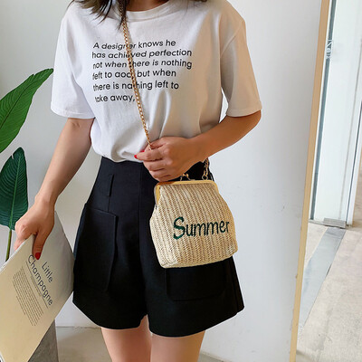 Tailored Womens Fashion Embroidery Hasp Woven Shoulder Bag Solid Woven Bag Beach Bag
Tailored Womens Fashion Embroidery Hasp Woven Shoulder Bag Solid Woven Bag Beach Bag