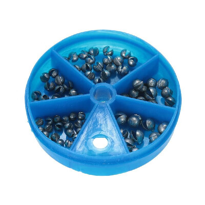 5 Sizes Carp Coarse Removable Split Shot Sinker Kit Pure Lead Sinkers Weights Fishing Tackle Box
5 Sizes Carp Coarse Removable Split Shot Sinker Kit Pure Lead Sinkers Weights Fishing Tackle Box