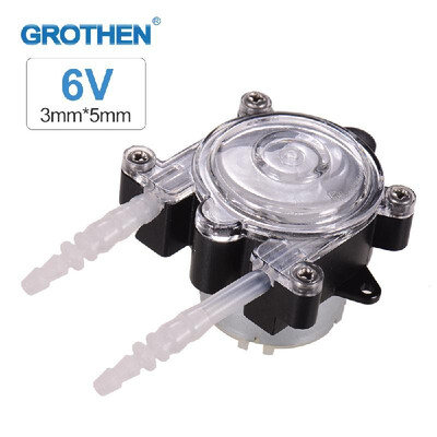 GROTHEN DC 6V DIY Dosing Pump Mini Peristaltic Dosing Head Self-Priming Function Large Flow 150mlmin for Aquarium Lab Chemical An
GROTHEN DC 6V DIY Dosing Pump Mini Peristaltic Dosing Head Self-Priming Function Large Flow 150mlmin for Aquarium Lab Chemical An